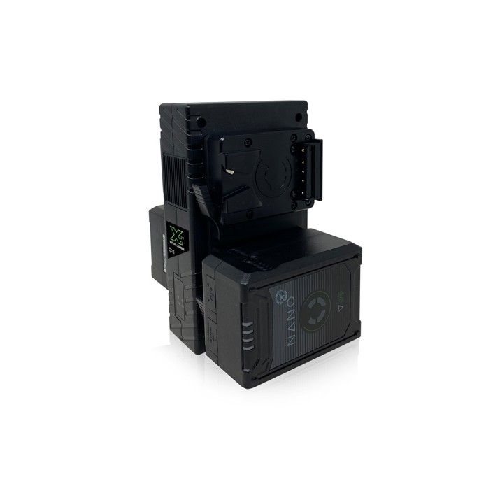 V-mount Quad Charger for Micro Style Battery Packs