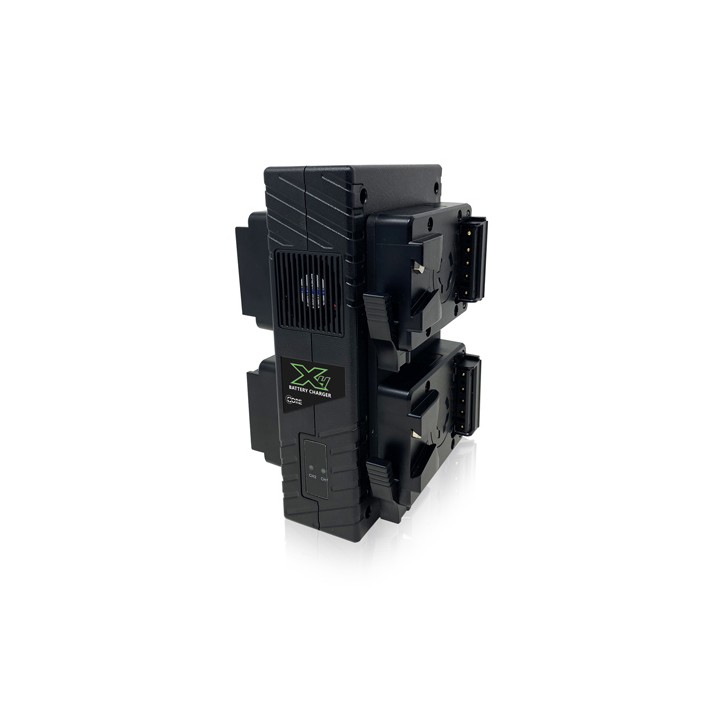 V-mount Quad Charger for Micro Style Battery Packs