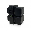 V-mount Quad Charger for Micro Style Battery Packs