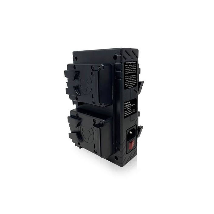 V-mount Quad Charger for Micro Style Battery Packs