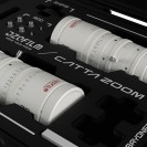 Catta 35-80 & 70-135mm T2.9 E-Mount Cine Zoom 2-Lens Bundle (White)