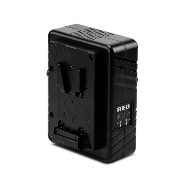 RED COMPACT DUAL CHARGER