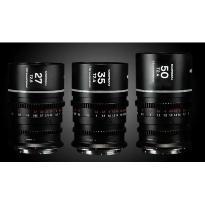 (Mirrorless) Nanomorph 1.5X Anamorphic [27mm T2.8 / 35mm T2.4 / 50mm T2.4]