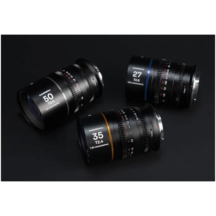 (Mirrorless) Nanomorph 1.5X Anamorphic [27mm T2.8 / 35mm T2.4 / 50mm T2.4]