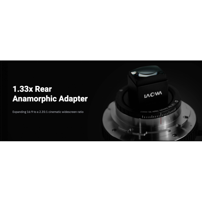 1.33x Rear Anamorphic Adapter