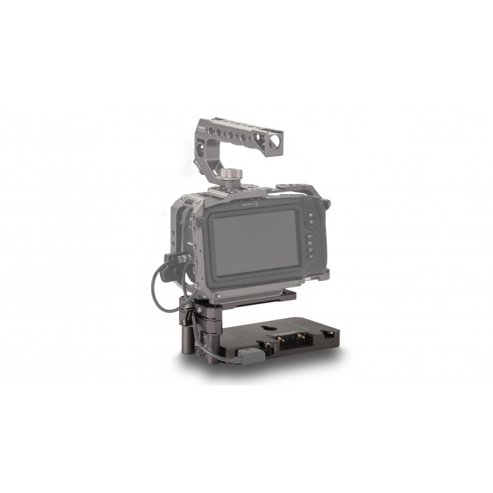 Gold-Mount Battery Baseplate –Tilta Gray