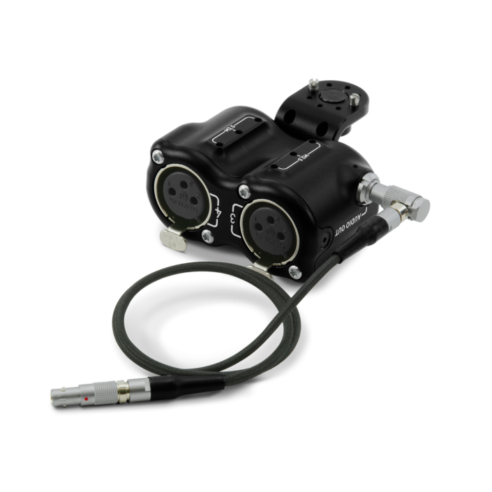 DSMC3 RED 5-PIN TO DUAL XLR ADAPTER