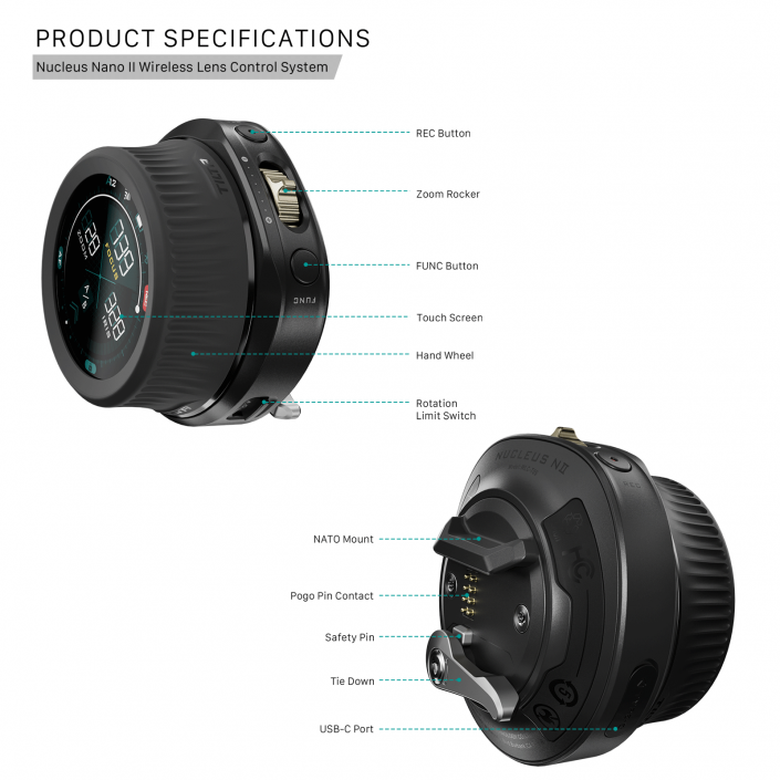 Nucleus Nano II Wireless Lens Control System
