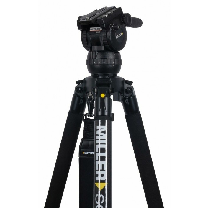 Tripod system CX8 Solo 75 3 stage carbon fibre