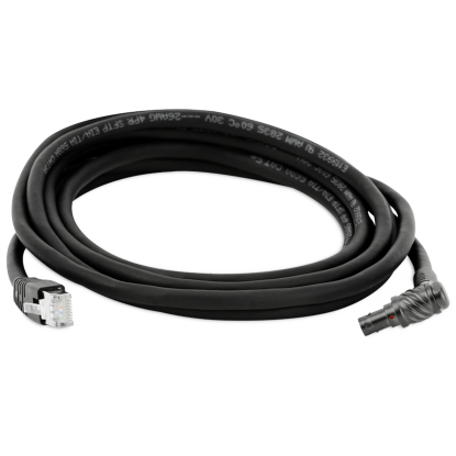 RED GIG-E RIGHT-TO-CAT5E ETHERNET CABLE (9')