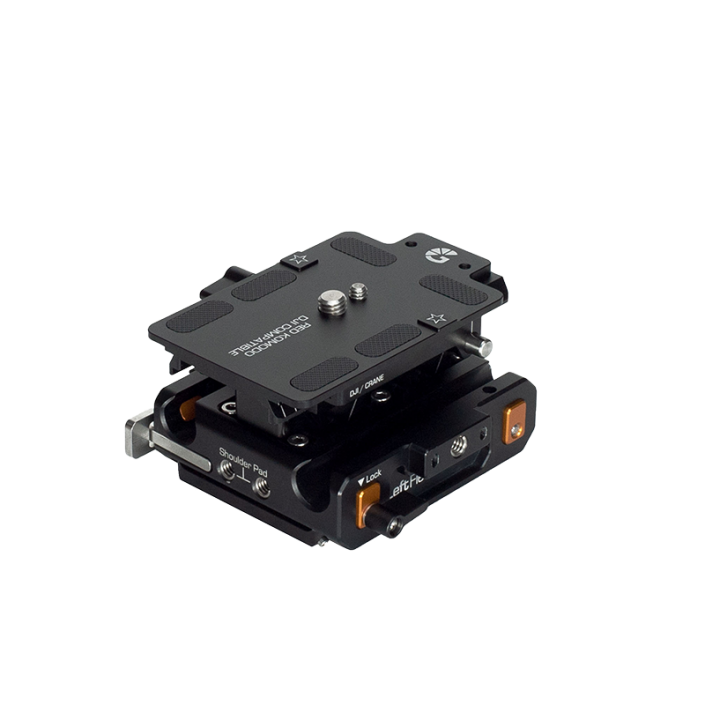 LeftField QR Baseplate (DJI RS 2 & RS 3) for RED KOMODO