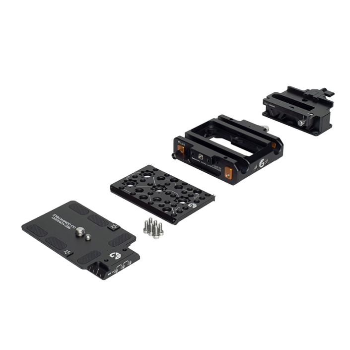 LeftField QR Baseplate (DJI RS 2 & RS 3) for RED KOMODO