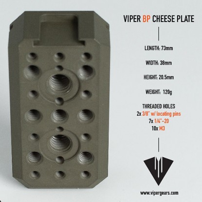 Battery Cheese Plate